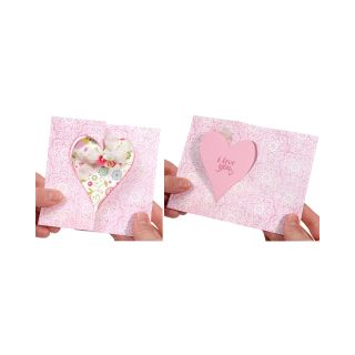 SIZZIX Movers & Shapers Large Base Die Card, Heart Flip Its