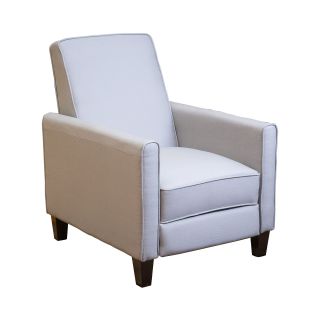 Darvis Fabric Reclining Club Chair, Grey