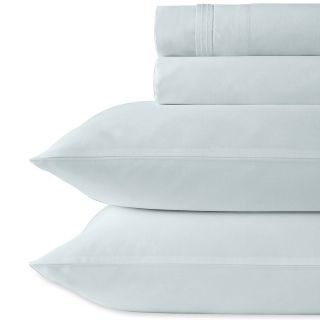 ROYAL VELVET 600tc Set of 2 Pima Cotton Pillowcases, Mint Smoke