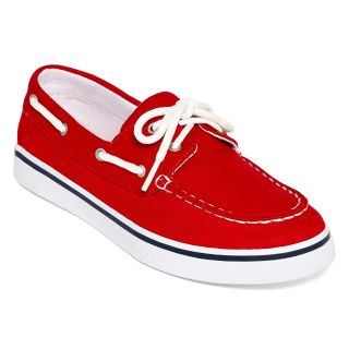 ARIZONA Beau Boys Boat Shoes, Red, Boys