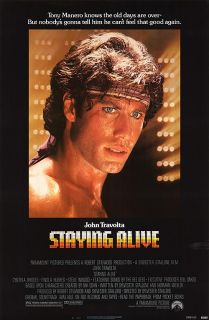 STAYING ALIVE Movie Poster