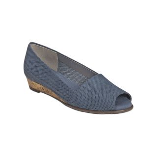 A2 BY AEROSOLES Castanet Slip On Shoes, Blue, Womens