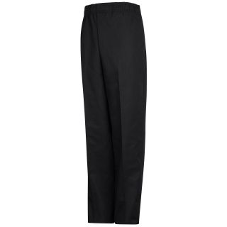 Chef Designs Chef Pants Big and Tall, Black, Mens