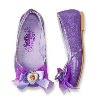 Disney Sofia Costume Shoes, Purple, Girls