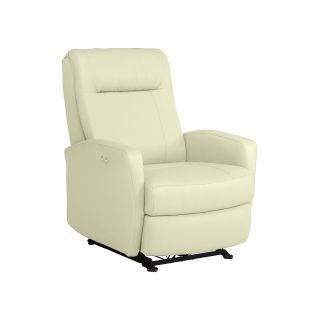 Best Chairs, Inc. Modern PerformaBlend Power Rocker Recliner, White
