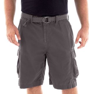 THE FOUNDRY SUPPLY CO. The Foundry Supply Co. Belted Solid Cargo Shorts Big and