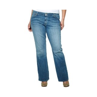 Levis 590 Defined Waist Bootcut Jeans   Plus, Blue, Womens