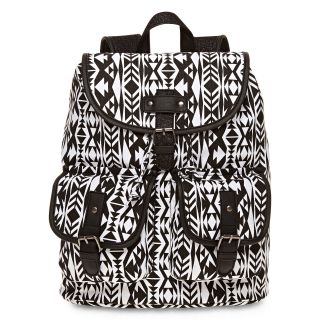 OLSENBOYE Tribal Print Glitter Trim Backpack, Girls