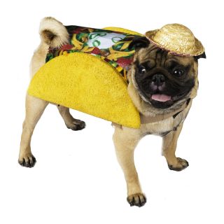 Taco Pet Food Dog Costume