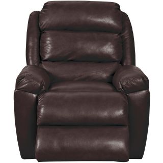 Lanier Leather Recliner, Aspen Mahogany