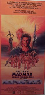 Mad Max Beyond Thunderdome (Australian Daybill) Poster
