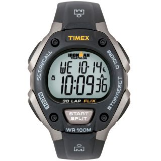 Timex Mens Black Digital Chronograph Watch