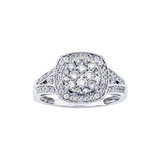 CT. T.W. Diamond Bridal Ring, White/Gold, Womens