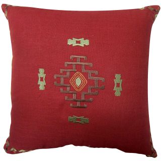 Croscill Classics Chimayo 16 Square Decorative Pillow, Spice