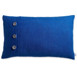 CONRAN Design by Linen Oblong Decorative Pillow, Blue