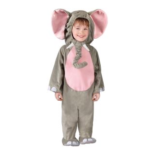 Cuddly Elephant Costume Toddler, Gray, Boys