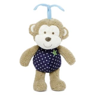 Carters Monkey Musical Pull Toy, Brown, Boys
