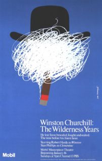 WINSTON CHURCHILL   THE WILDERNESS YEARS Poster