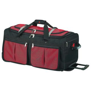 Athalon Sportsgear Athalon 29 Rolling Duffel Bag with 15 Pockets