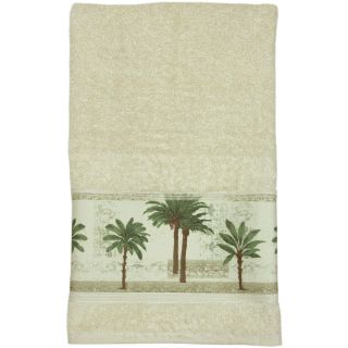 Bacova Citrus Palm Bath Towel, Red