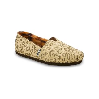 BOBS FROM SKECHERS Bob s Growin Wild Slip On Shoes, Natural, Womens