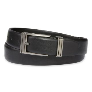 Van Heusen Black Leather Belt, Mens