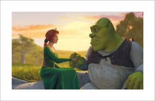 Shrek and Fiona Sunset