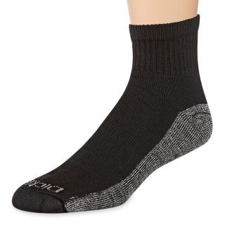 Dickies Dickies 6 pk. Dri Tech Comfort Quarter Socks, Black, Mens