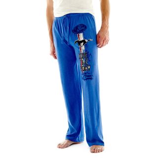 Ford Mustang Knit Lounge Pants, Royal Heather, Mens