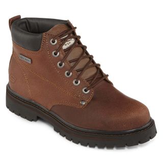Skechers Bully Mens Hiking Boots, Brown