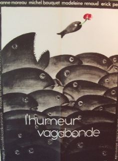 Vagabond Humor (Orginal French Movie Poster) Movie Poster