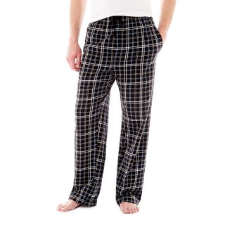 Stafford Knit Pajama Pants, Black, Mens