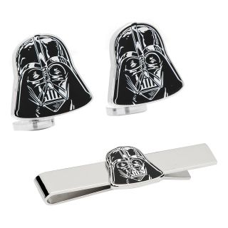 Star Wars Darth Vader Tie Bar & Cuff Links Gift Set, Black