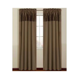 Landford Rod Pocket Curtain Panel, Tan