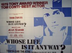 Whose Life Is It Anyway (Original Broadway 2 Sheet)