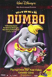 Dumbo (60th Anniversary Dvd Poster) Movie Poster