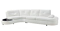 Talia Modern Rounded Home Theater Sectional