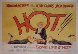 Some Like It Hot (Horizontal Reprint) Movie Poster