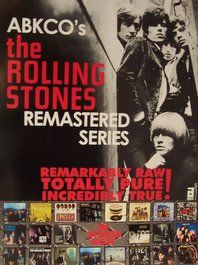 Rolling Stones Avco Remastered Series (Original Album Promo Poster)