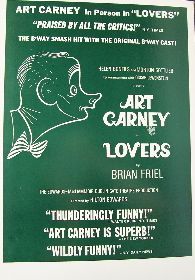 Lovers (Original Broadway Theatre Window Card)