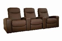 Chamber Home Theater Seats Brown