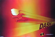 The Incredibles (Advance a   Dash)   Complete Set of 6 Movie Poster