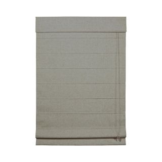  Home Thermal Fabric Roman Shade, Gray