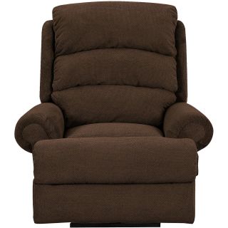 Norman Fabric Recliner, Belshire Chocolate