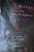 MONET   1999 WATERLILIES EXHIBIT AT MUSEE DE LORANGERIE (FRENCH