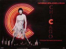 Chicago (British Quad   Catherine Zeta Jones) Movie Poster
