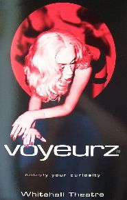 Voyeurz (Original London Theatre Window Card)