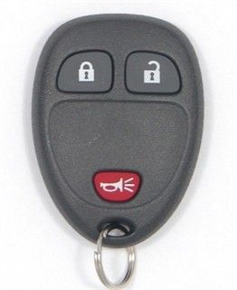 2008 Chevrolet Uplander Keyless Entry Remote