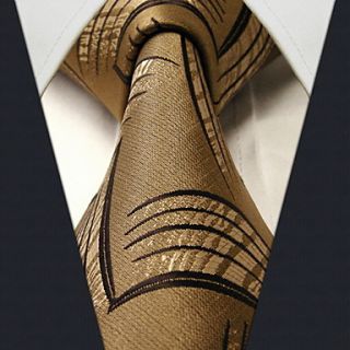 Business Silk Abstract Print Necktie