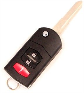2008 Mazda 5 Keyless Remote key combo   refurbished